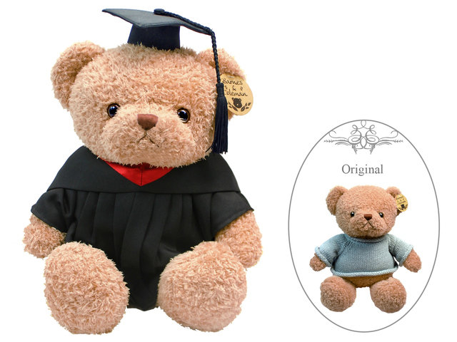 Florist Gift - Barnes & Coleman Light Brown Graduation Bear - L175578 Photo