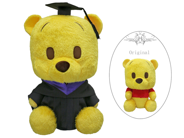 Florist Gift - Disney Graduation Plush-Winnie The Pooh - L36668350 Photo