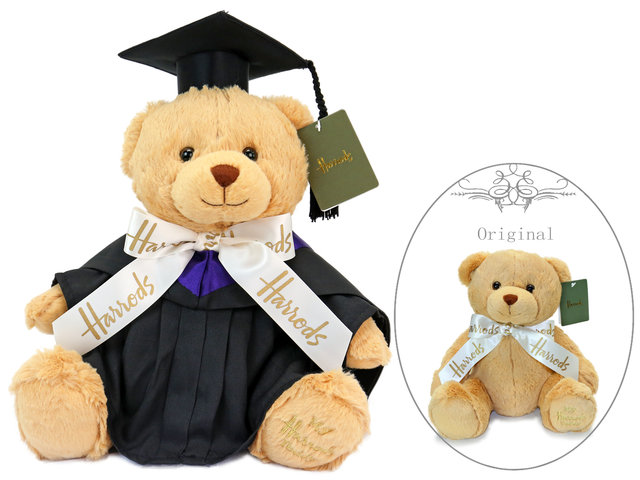 Florist Gift - Harrods Graduation Bear- Classic Bear - L36668907 Photo