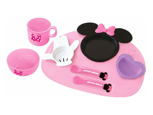Florist Gift - Japan Disney Minnie Baby Tableware Set - BRA0930A1 Photo