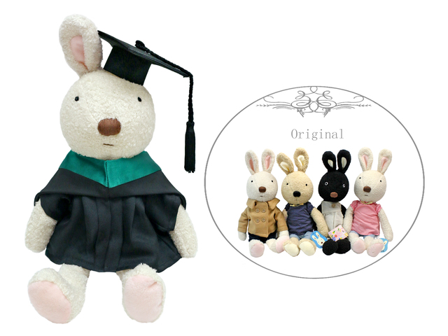 Florist Gift - Le Sucre Rabbit Graduation Doll - L36668899b Photo