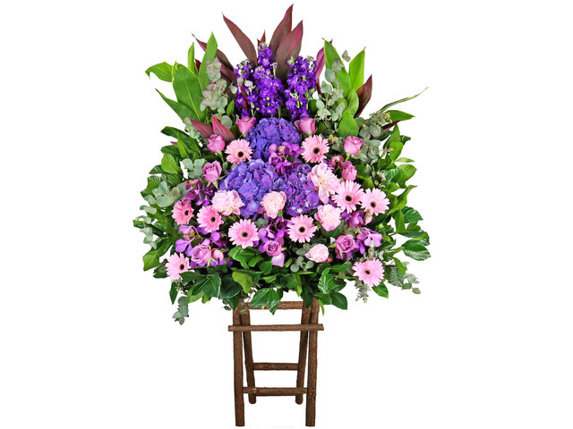 Flower Basket Stand - Classical Florist stand E26 - L4248 Photo
