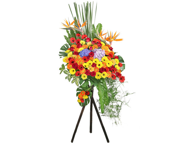 Flower Basket Stand - Commercial Florist Stand MD11 - SD0713B5 Photo