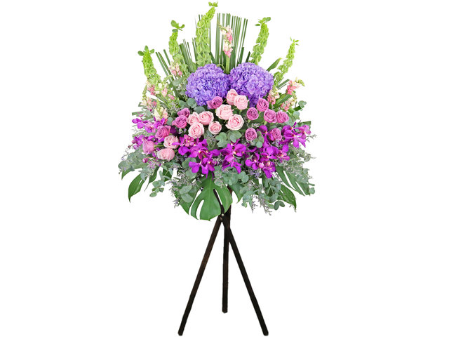 Flower Basket Stand - Commercial Florist Stand MD14 - L9385 Photo