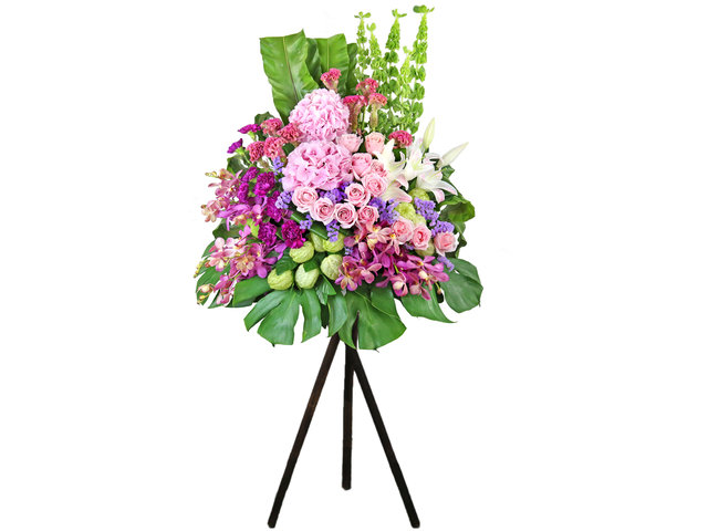 Flower Basket Stand - Commercial Florist Stand MD15 - L9792 Photo