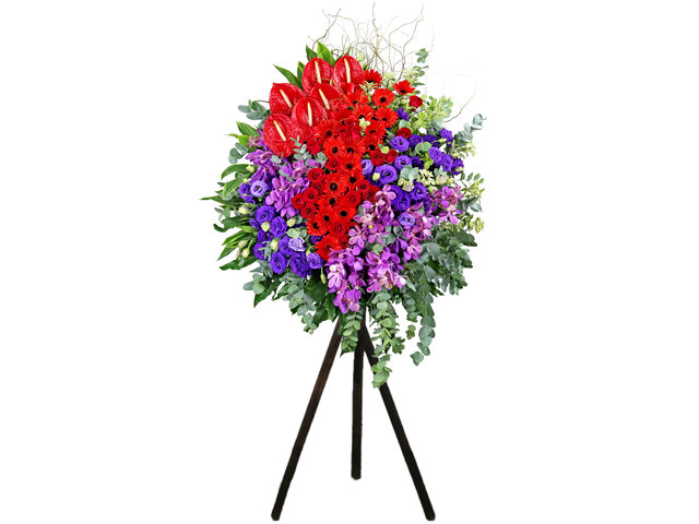 Flower Basket Stand - Commercial Florist Stand MD22 - SD0326B8 Photo