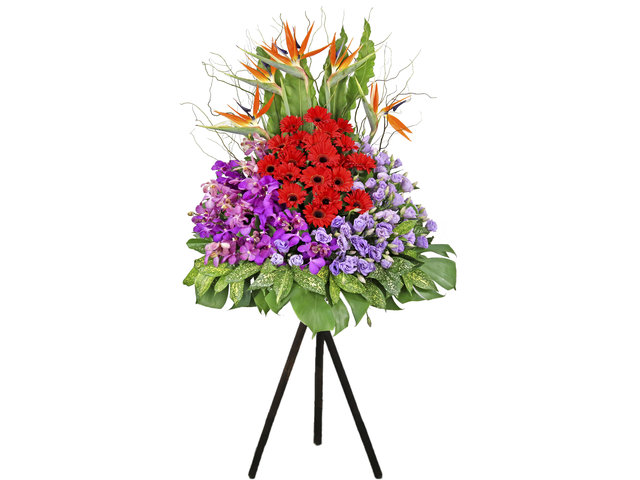 Flower Basket Stand - Commercial Florist Stand MD28 - SD0326A6 Photo