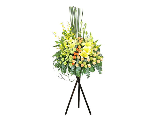 Flower Basket Stand - Commercial Florist Stand MD33 - L9915A Photo