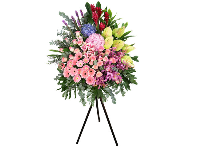 Flower Basket Stand - Commercial Florist Stand MD41 - SD1008D2 Photo