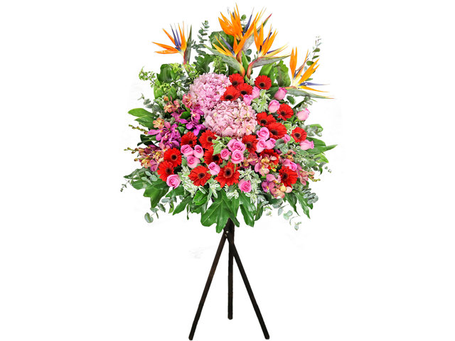 Flower Basket Stand - Commercial Florist Stand MD49 - SD0830C9 Photo