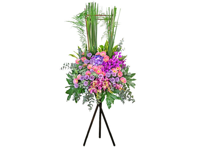 Flower Basket Stand - Commercial Florist Stand MD56 - SD0830C4 Photo