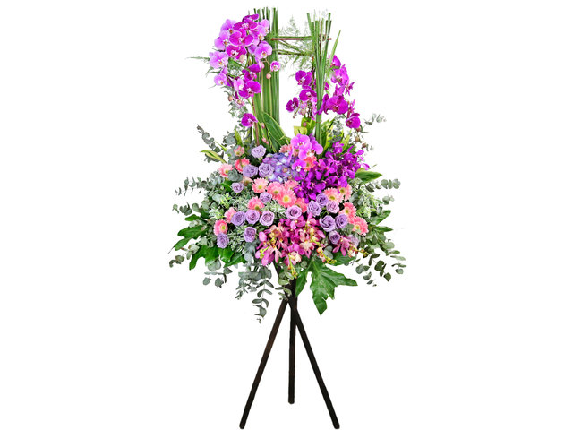 Flower Basket Stand - Commercial Florist Stand MD57 - SD0830C7 Photo