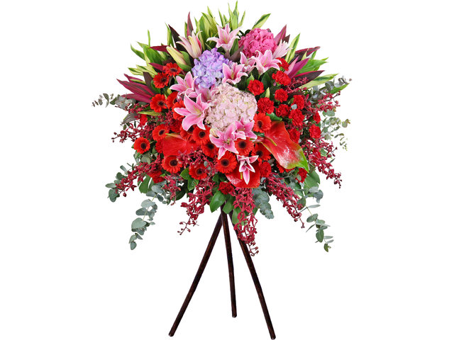 Flower Basket Stand - Commercial Florist stand MD07 - SD0712B7 Photo