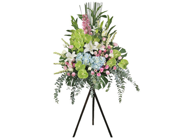Flower Basket Stand - Congratulations Florist Stand  D5 - L76610381 Photo
