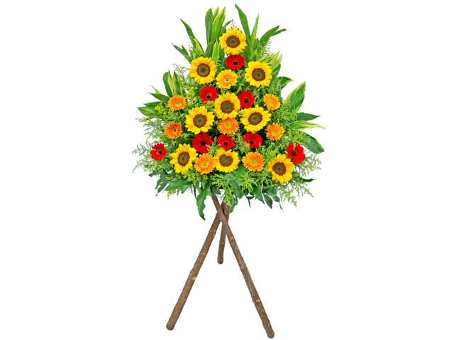 Flower Basket Stand - Congratulations Florist stand GB12 - L36668264 Photo