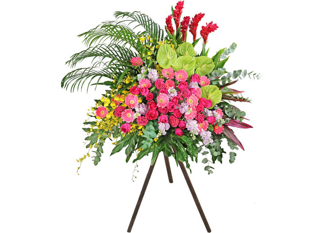 Flower Basket Stand - Grand Opening Basket Stands Z3 - SD1123B6 Photo