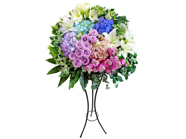 Flower Basket Stand - Opening Flower Basket A11 - L154632 Photo