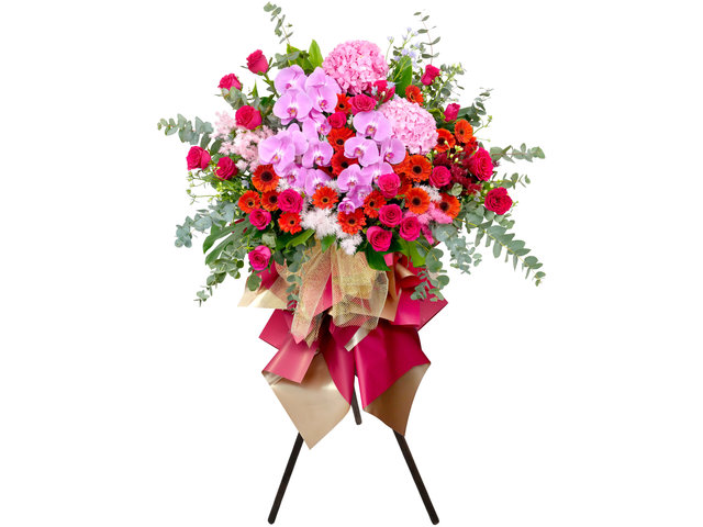 Flower Basket Stand - Opening Flower Basket OF021 - VE0512C1 Photo