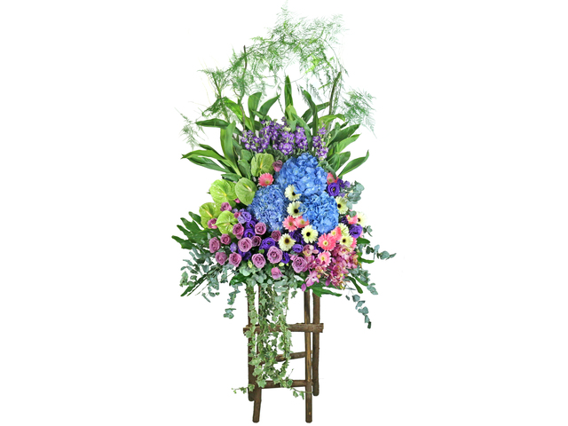 Flower Basket Stand - Opening florist Basket B16 - L76608415 Photo