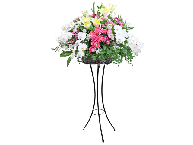 Flower Basket Stand - Opening florist Basket MK31 - L76602469c Photo