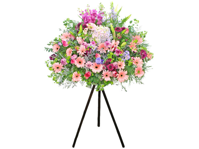 Flower Basket Stand - Opening flower basket 29 - L128124 Photo