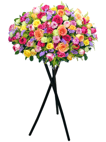 Flower Basket Stand - Opening flower basket A13 - L156788 Photo