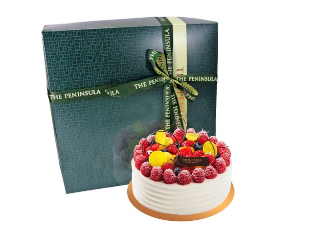Fresh Cake - HK Peninsula Fresh Fruit Cream Cake - L36667811a Photo