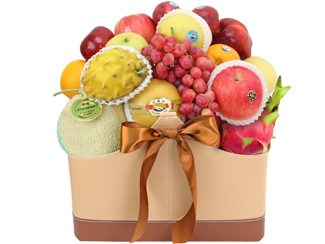 Fruit Basket - Business Gift Fruit Leather FB1 - FT0319A3 Photo