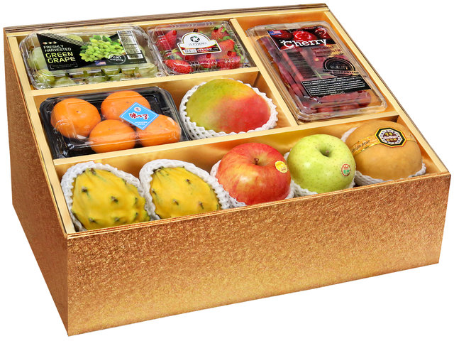 Fruit Basket - CNY Panorama Fruits Gift Box CNY9 - 0DP0108B6 Photo