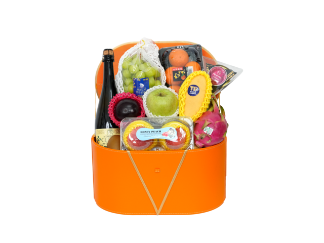 Fruit Basket - Elegant Fruit Gift Hamper FT037 - VE0430A3 Photo