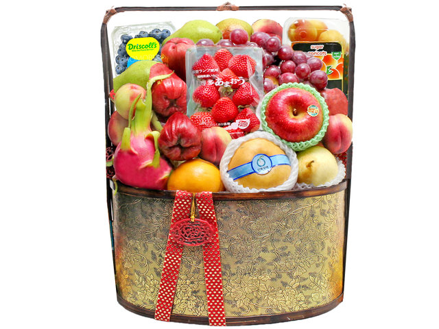 Fruit Basket - Featured Fruit Hamper JS4 - SL36511788b Photo