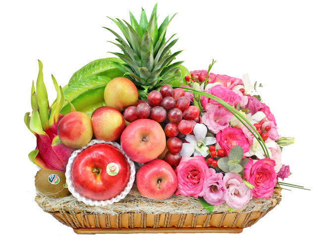 Fruit Basket - Flower Design & Fruit Basket (2) - L106169 Photo
