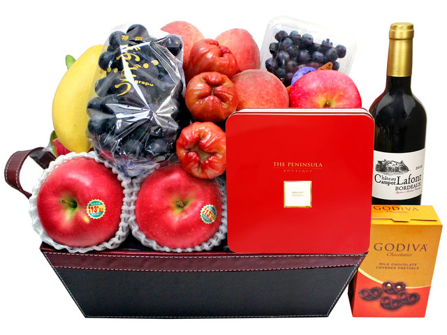 Fruit Basket - Food And Fruit Gift Hamper G17 - L3123016 Photo