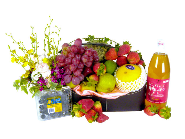 Fruit Basket - Fruits and Juice (A) - P15591 Photo