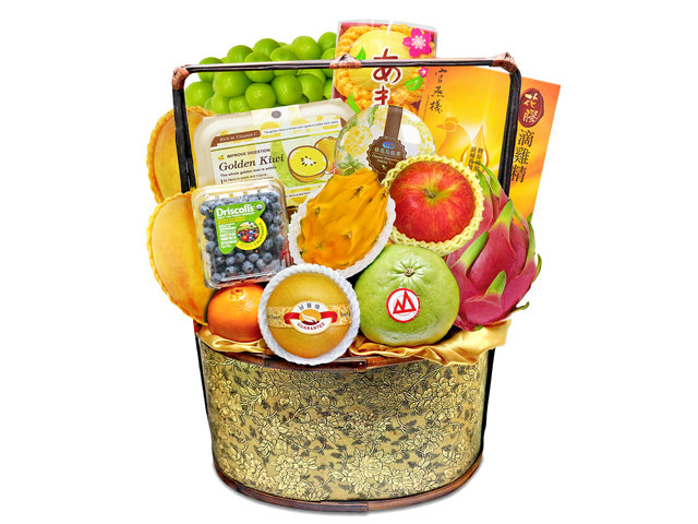 Fruit Basket - GGB x IBN Prestige Nourishing Fruit & Health Hamper  IBN03 - GN0820A1 Photo