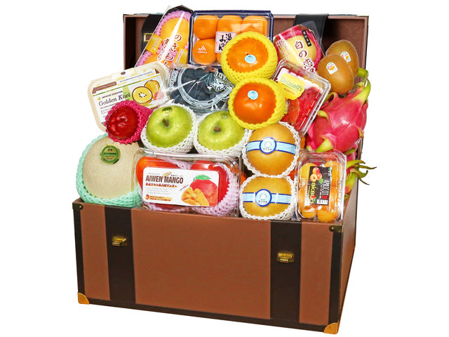 Fruit Basket - Luxury Fruit Hamper FT044 - VE0628A7 Photo