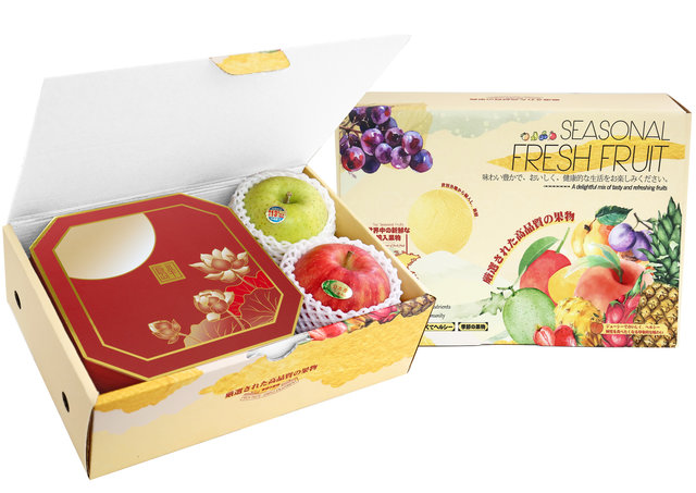 Fruit Basket - Mid Autumn Fruits Gift Box GB01 - 2MAFGB0802A1 Photo