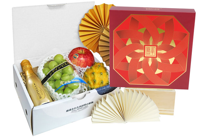 Fruit Basket - Mid Autumn Fruits Gift Box GB07 - 2MAFGB0802A7 Photo