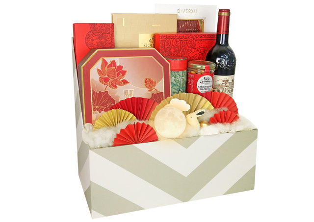 Fruit Basket - Mid-Autumn Gift Hamper with Lighting Decor MS10 - 0ML0903A1 Photo
