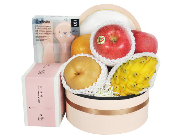 Fruit Basket - Mother Baby Fruit & Baby Gift Hampers MB01 - BY0608A9 Photo