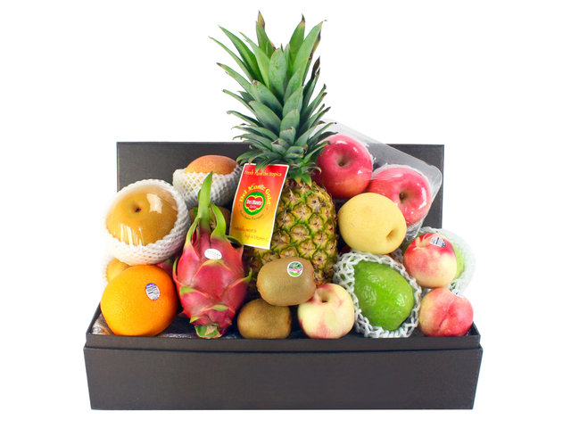 Fruit Basket - Pleasing Fruit Gift Box L - L50836 Photo