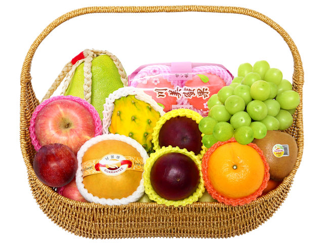 Fruit Basket - Seasonal Fruit Hamper  FT011 - VE0528A7 Photo