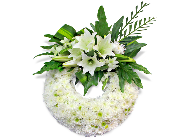 Funeral Coffin n Casket Flower - coffin flower 8 - L105354 Photo