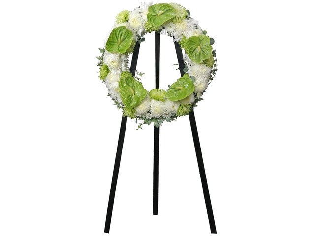 Funeral Flower - Funeral Floral Wreath MS02 - L76610593 Photo