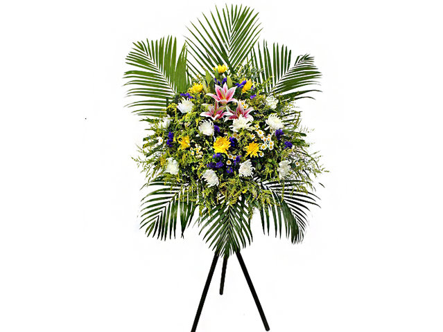 Funeral Flower - Funeral Stand N5 - L101783 Photo