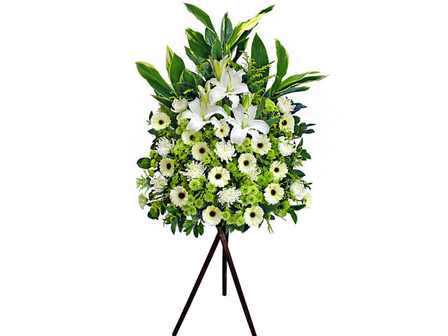 Funeral Flower - Funeral Stand N7 - L158010 Photo