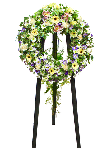 Funeral Flower - Funeral Wreath 6 - L11637 Photo