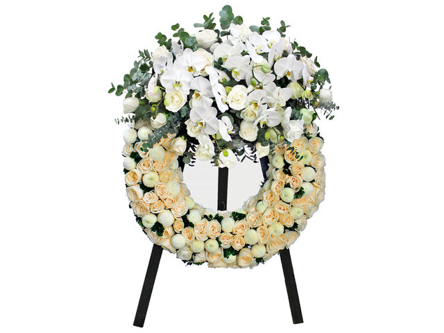 Funeral Flower - Funeral Wreath 9 - L156486 Photo