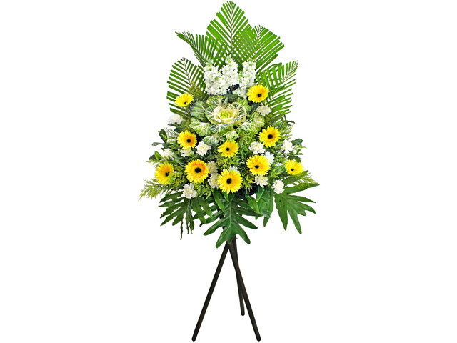 Funeral Flower - Funeral flower stand 02 - L105364 Photo