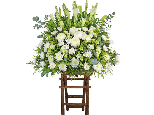 Funeral Flower - Funeral flower stand BA18 - L9032 Photo